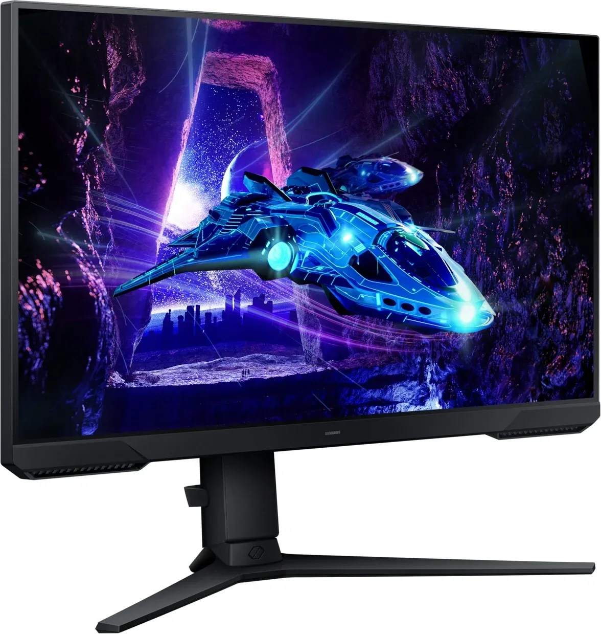 Монитор Samsung 23.8 Odyssey G3 LS24DG302EUXEN черный VA LED 16:9 HDMI матовая HAS Piv 250cd 178гр/178гр 1920x1080 180Hz FreeSync DP FHD 3.9кг - фото 6