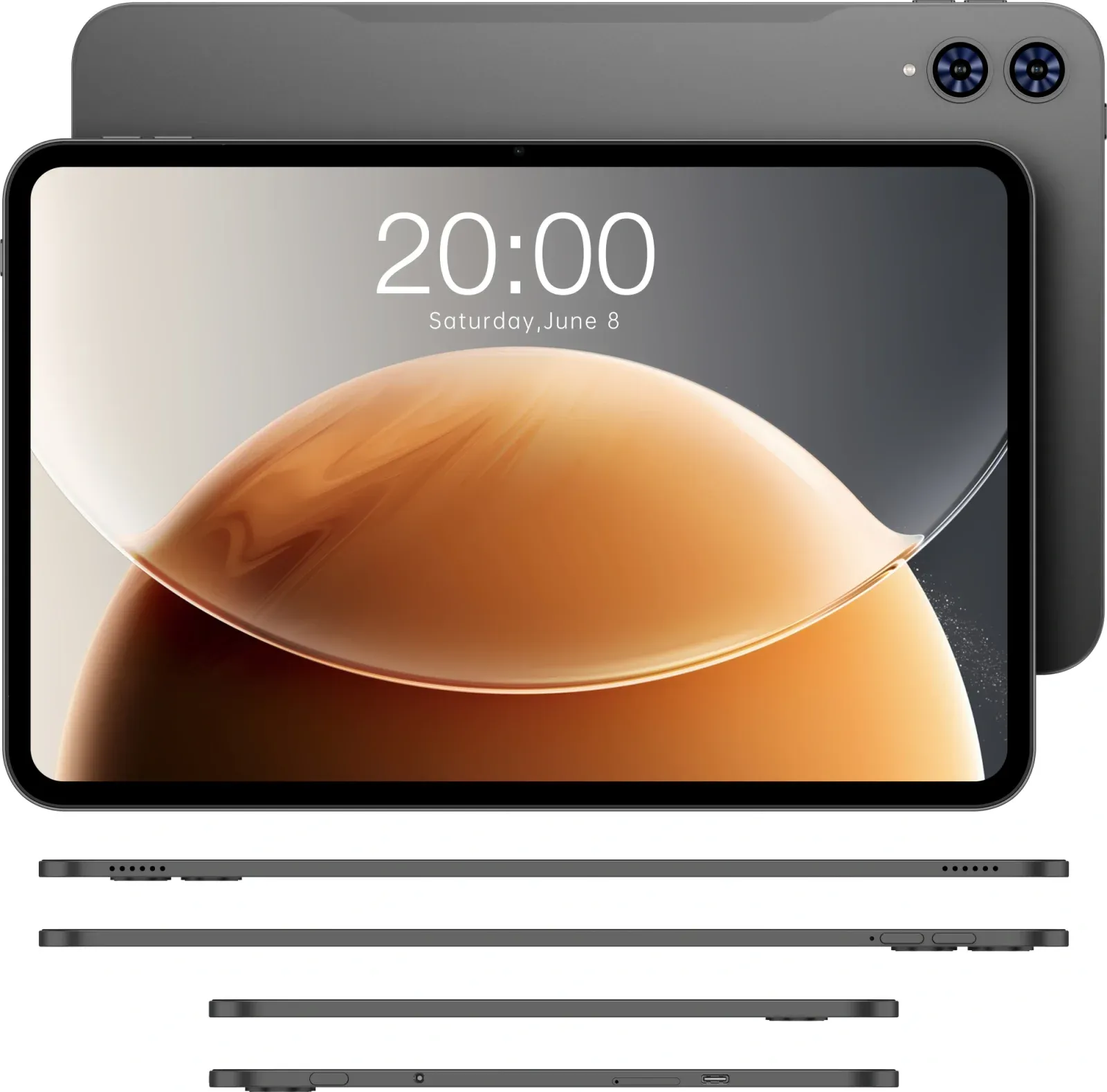 Планшет Teclast T65 Premium set T7280 2.2 8C RAM8Gb ROM128Gb 13.4 IPS 1920x1200 4G Android 15 черный 13Mpix 5Mpix BT WiFi microSD 1Tb 8000mAh - фото 3