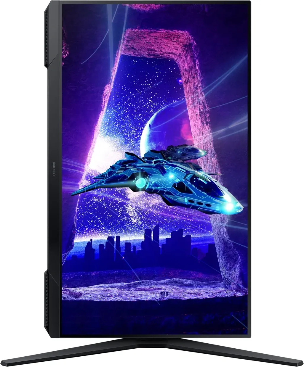 Монитор Samsung 24 Odyssey G3 LS24DG300EUXEN черный VA LED 16:9 HDMI матовая HAS Piv 250cd 178гр/178гр 1920x1080 180Hz FreeSync DP FHD 3.9кг - фото 2