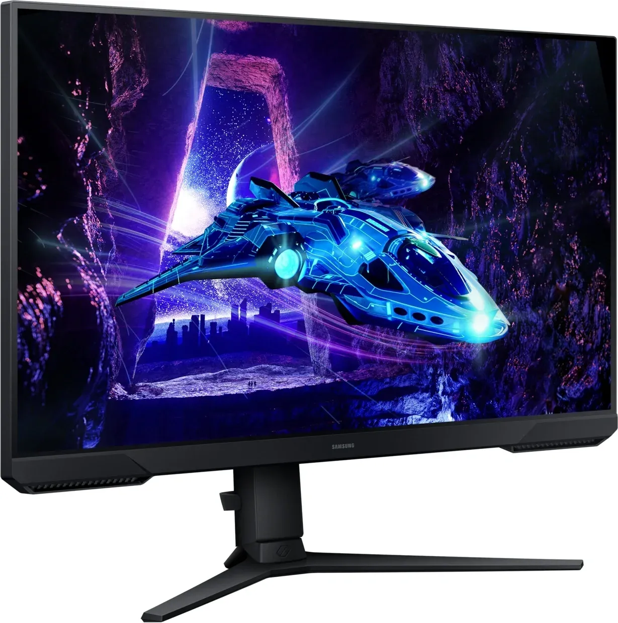 Монитор Samsung 27 Odyssey G3 LS27DG300EUXEN черный VA LED 16:9 HDMI матовая HAS Piv 3000:1 250cd 178гр/178гр 1920x1080 180Hz DP FHD 4.4кг - фото 4