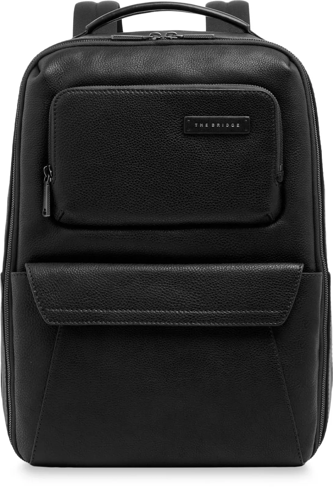 Рюкзак мужской The Bridge Ludovico 063126LZ/7R черный натур.кожа - фото 1
