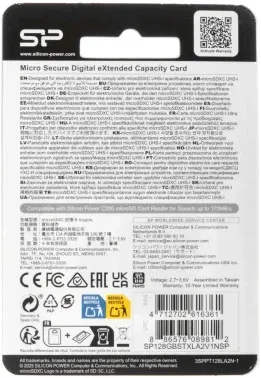 Флеш карта microSDXC 128GB Silicon Power SP128GBSTXLA2V1N Inspire V30 A2 w/o adapter - фото 6