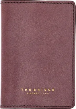 Обложка для паспорта The Bridge 09811501/00B розовая орхидея натур.кожа - фото 3