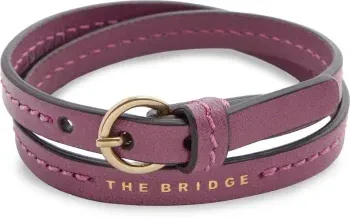 Браслет The Bridge 09841601/00B розовая орхидея - фото 2