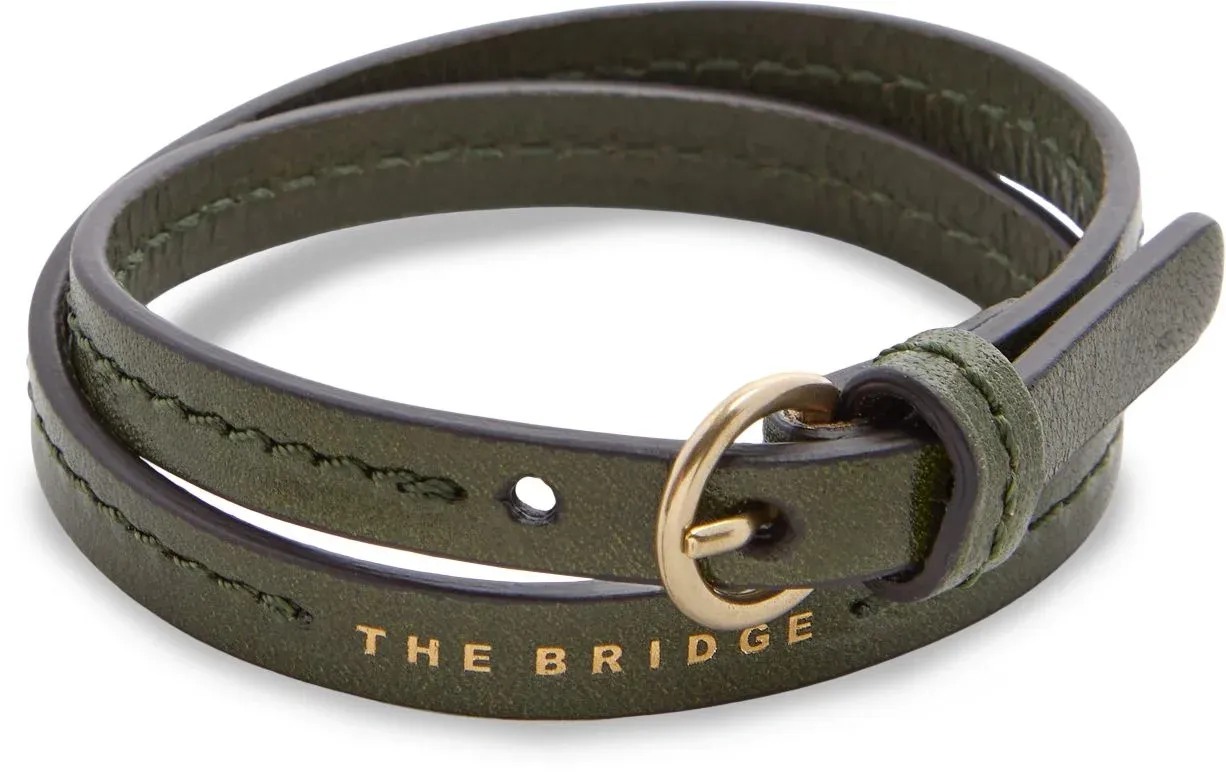 Браслет The Bridge 09841601/00C темно-зеленый