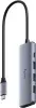 Разветвитель USB-C Cudy UH405 3порт. серебристый - фото 7