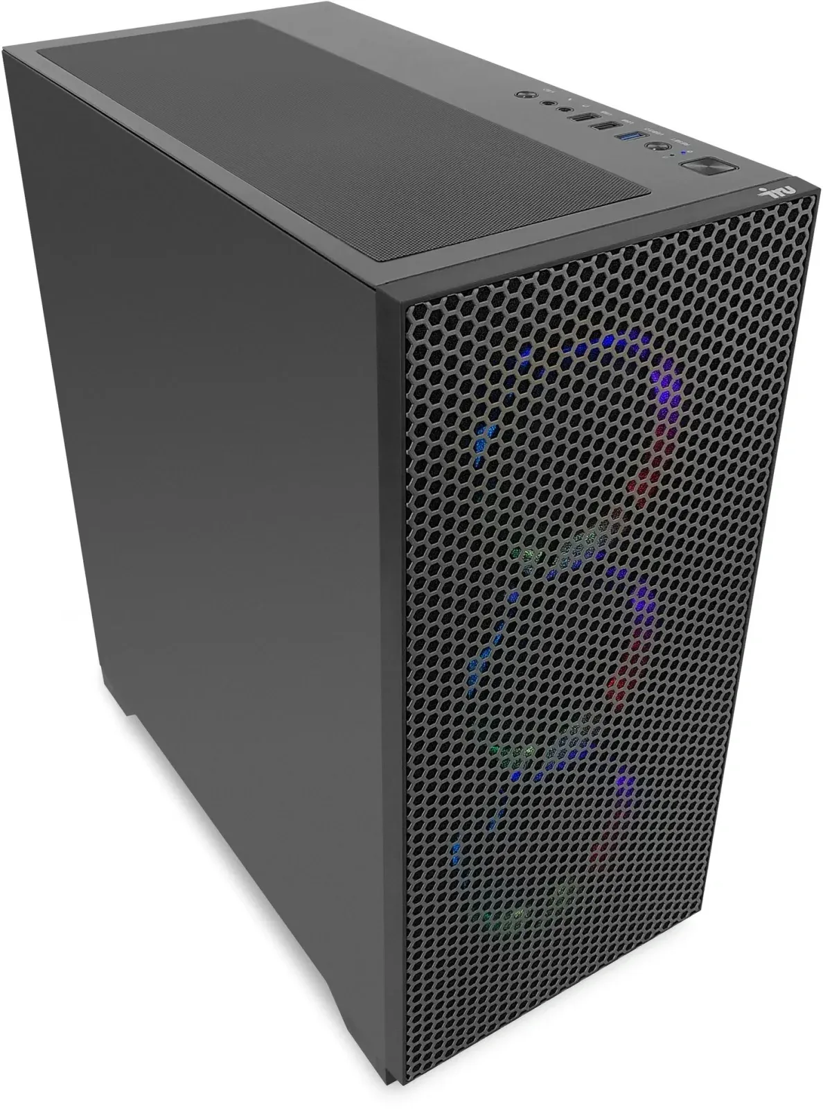 ПК IRU Tactio 510B7GP TWR i7 14700F 2.1 64Gb SSD1Tb RTX5070 12Gb FreeDOS GbitEth 750W черный RUS 2146245 - фото 6