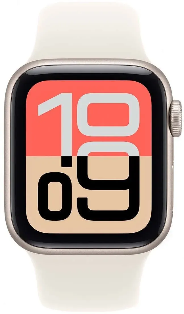 Смарт-часы Apple Watch SE 3 2025 A3325 44мм OLED корп.сияющая звезда Sport Band рем.сияющая звезда разм.брасл.:M/L MEHJ4LW/A - фото 2