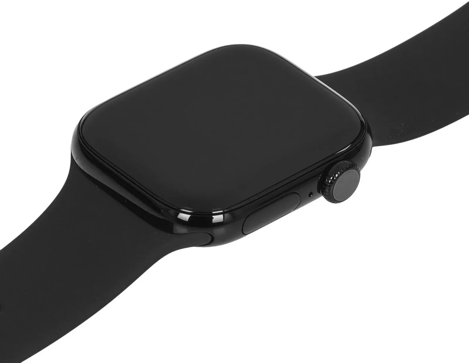 Смарт-часы Apple Watch Series 11 A3331 42мм OLED корп.черный Sport Band рем.черный разм.брасл.:M/L MEQU4LW/A - фото 5