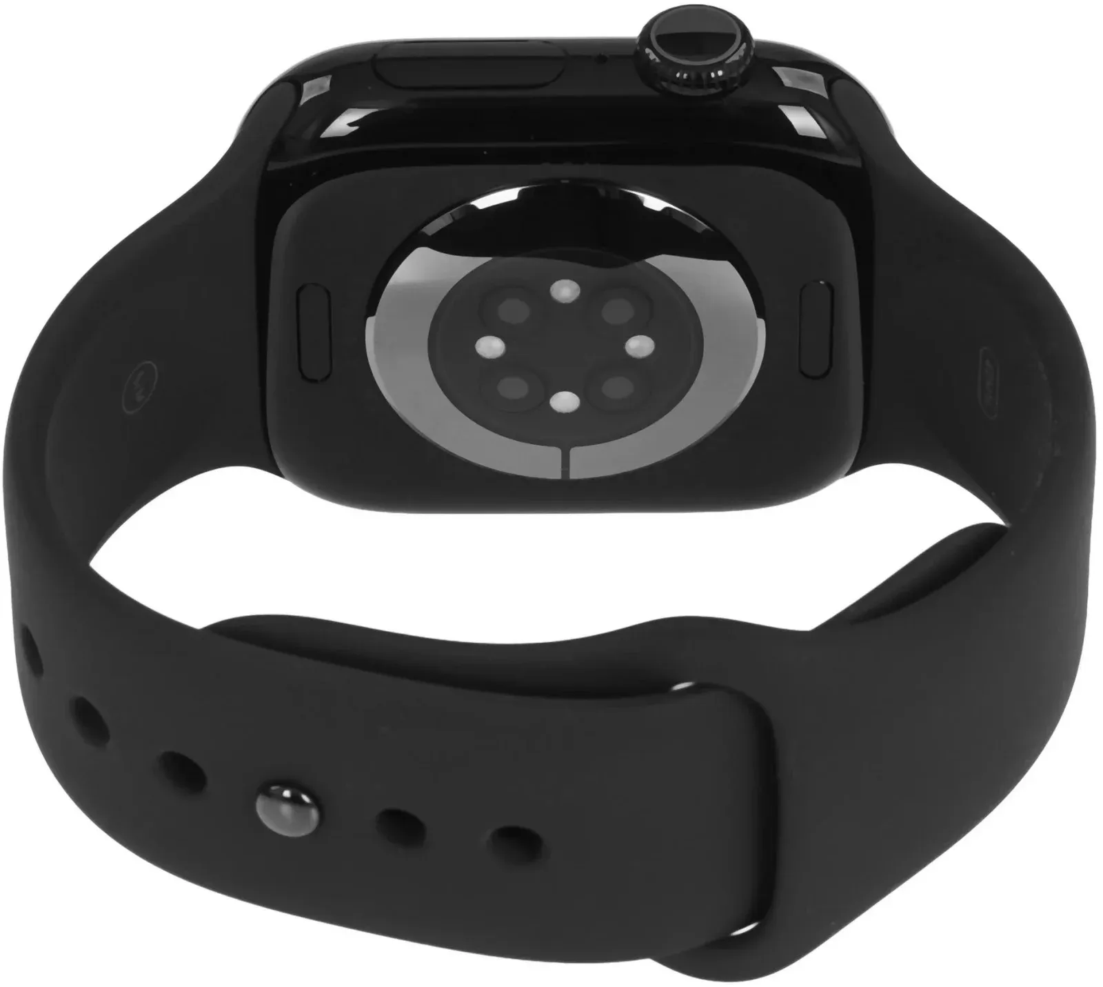 Смарт-часы Apple Watch Series 11 A3331 42мм OLED корп.черный Sport Band рем.черный разм.брасл.:M/L MEQU4LW/A - фото 6