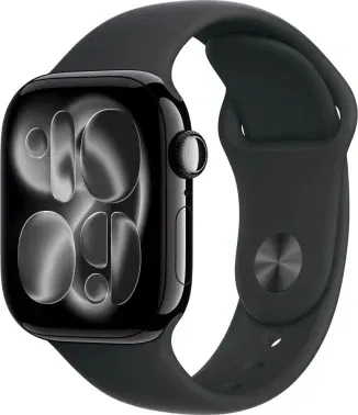 Смарт-часы Apple Watch Series 11 A3331 42мм OLED корп.черный Sport Band рем.черный разм.брасл.:M/L MEQU4LW/A - фото 8