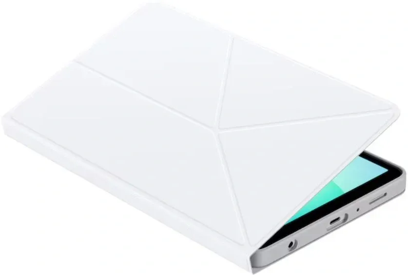 Чехол Samsung для Samsung Galaxy Tab A11 Book Cover поликарбонат/полиуретан белый EF-BX130PWEGRU - фото 4