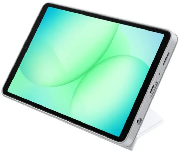 Чехол Samsung для Samsung Galaxy Tab A11 Book Cover поликарбонат/полиуретан белый EF-BX130PWEGRU - фото 8