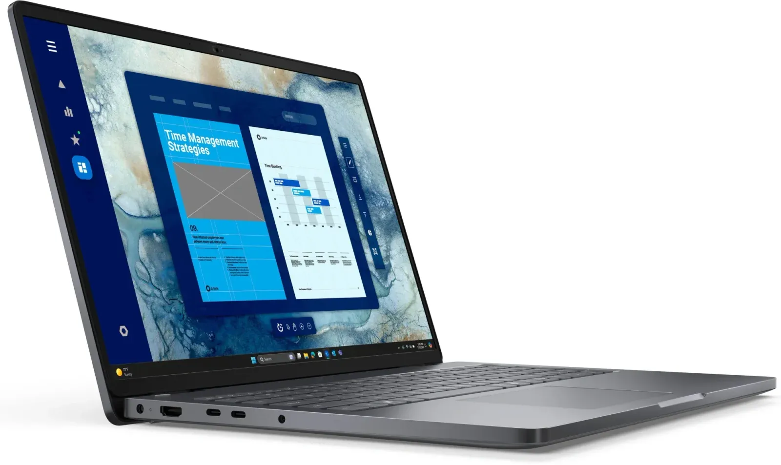 Ноутбук Dell Pro 16 Core Ultra 7 255U 16Gb SSD1Tb Intel Graphics 16 IPS FHD+ 1920x1200 Linux grey WiFi BT Cam PRO16-7613 - фото 2