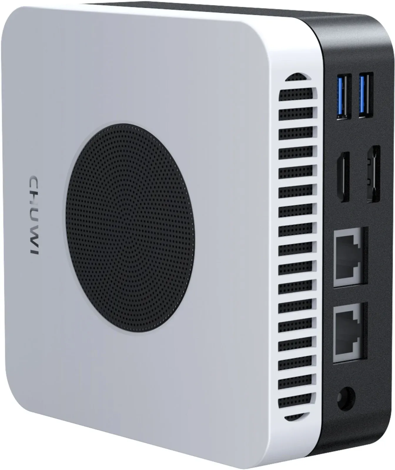 Неттоп Chuwi LarkBox X i3 1220P 1.5 8Gb SSD256Gb UHDG Windows 11 Pro 2xGbitEth WiFi BT 65W черный/белый - фото 3