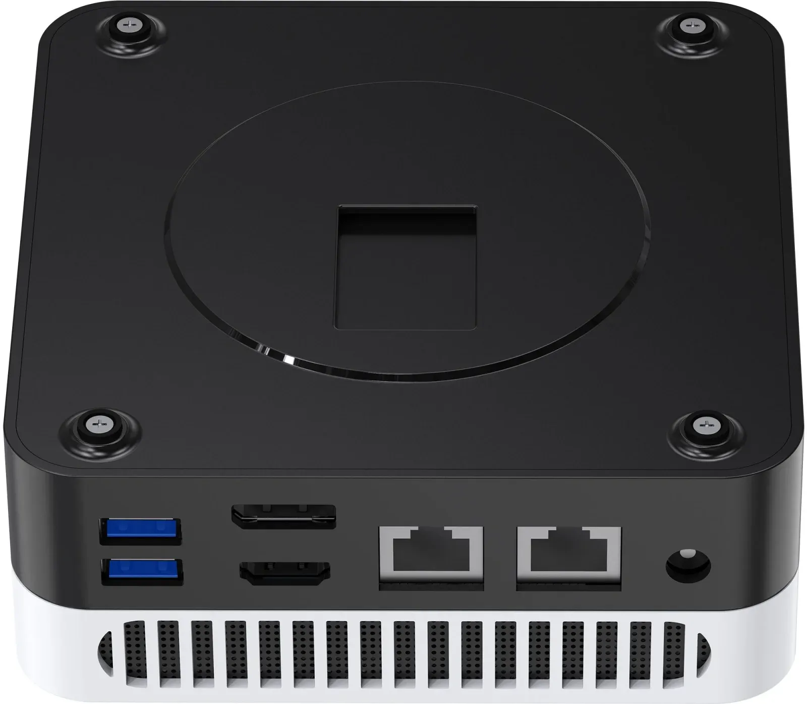 Неттоп Chuwi LarkBox X i3 1220P 1.5 8Gb SSD256Gb UHDG Windows 11 Pro 2xGbitEth WiFi BT 65W черный/белый - фото 6