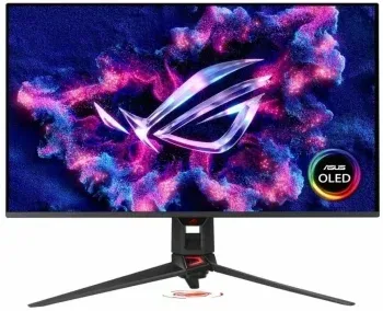 Монитор Asus 31.5 ROG Swift PG32UCDMR черный IPS LED 0.03ms 16:9 HDMI M/M матовая HAS 1000:1 450cd 3840x2160 240Hz DP 4K USB 8.8кг - фото 6