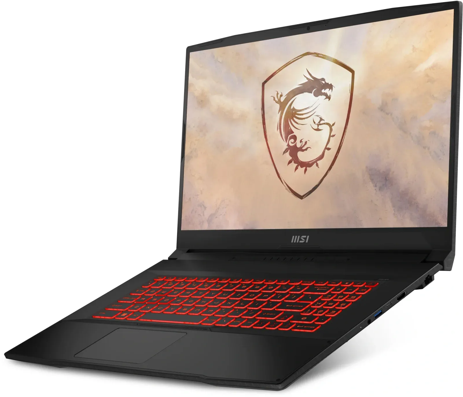 Ноутбук MSI Katana 17 B13VEK-1611XRU Core i5 13420H 16Gb SSD1Tb NVIDIA GeForce RTX4050 6Gb 17.3 IPS FHD 1920x1080 без ОС black WiFi BT Cam 9S7-17L541-1611 - фото 2