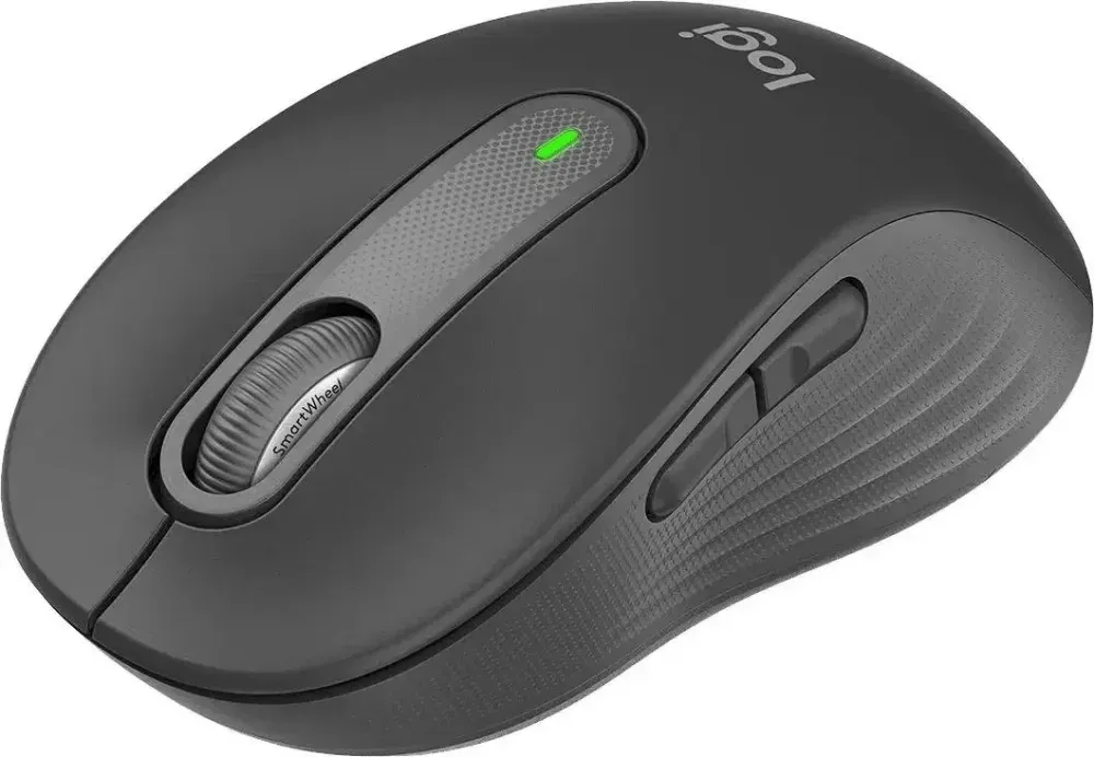 Мышь Logitech M650 L черный оптическая 4000dpi silent беспров. BT/Radio USB 5but 910-006350 - фото 2
