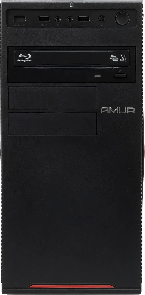 ПК Amur Нарвал A5A12 АМУЕ.466219.002 MT Ryzen 5 5600G 3.9 16Gb SSD512Gb Vega 7 FreeDOS GbitEth 400W мышь клавиатура черный RUS АМУЕ.466219.002 2146964 - фото 2
