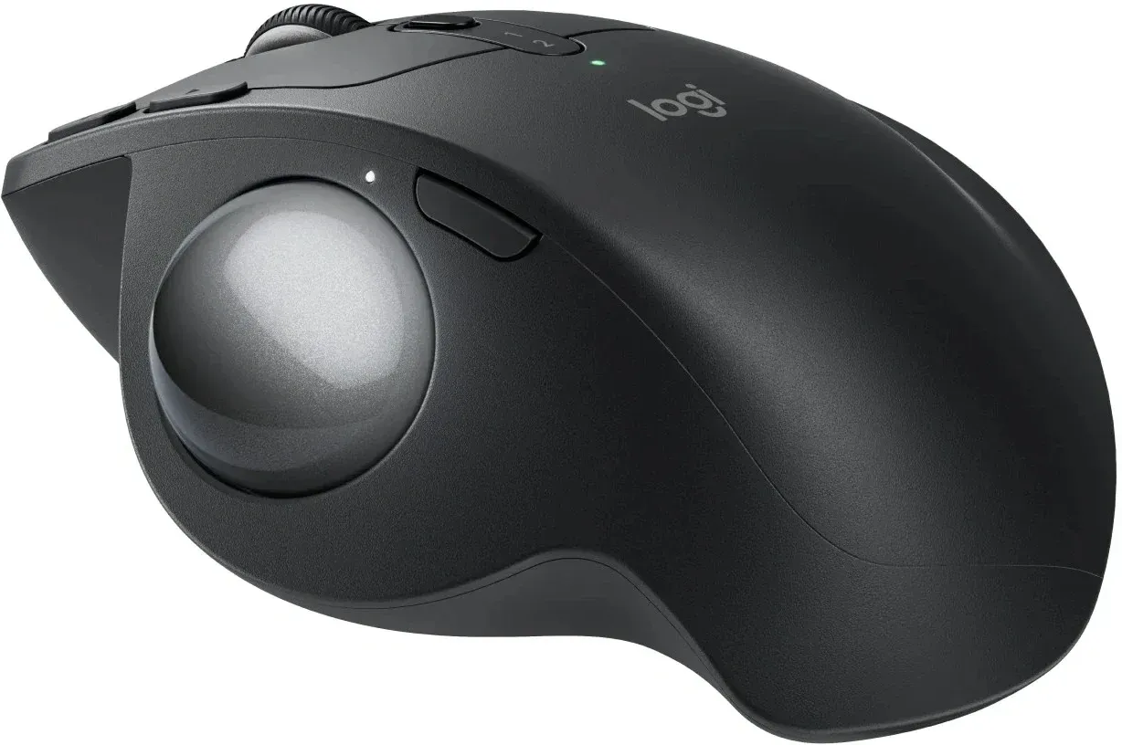 Трекбол Logitech Trackball MX Ergo S графитовый оптическая 2048dpi silent беспров. BT/Radio USB 8but 910-007263 - фото 3