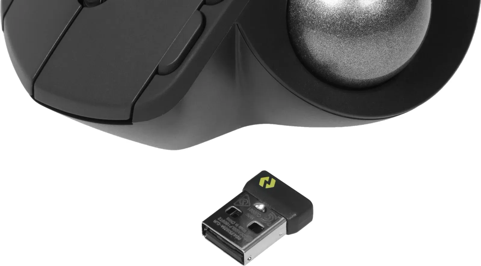 Трекбол Logitech Trackball MX Ergo S графитовый оптическая 2048dpi silent беспров. BT/Radio USB 8but 910-007263 - фото 7