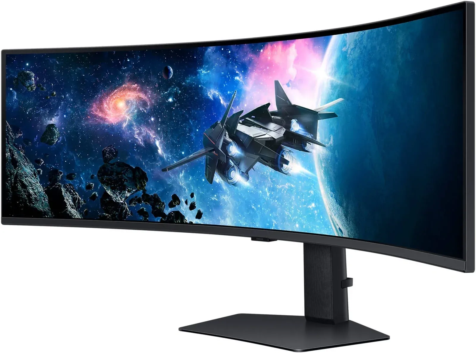 Монитор Samsung 49 S49CG954EMXUE черный VA LED 32:9 полуматовая HAS Piv 450cd 178гр/178гр 5120x1440 240Hz FreeSync Premium Pro DP USB 15.6кг - фото 2