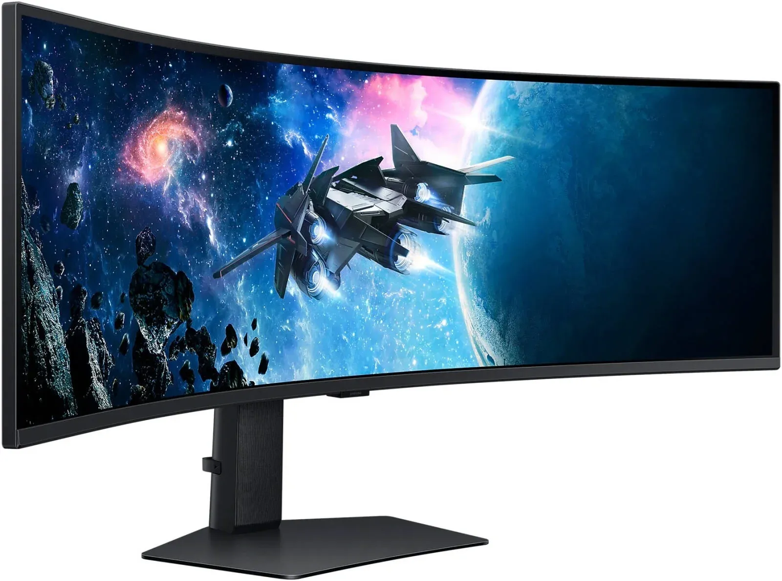 Монитор Samsung 49 S49CG954EMXUE черный VA LED 32:9 полуматовая HAS Piv 450cd 178гр/178гр 5120x1440 240Hz FreeSync Premium Pro DP USB 15.6кг - фото 3