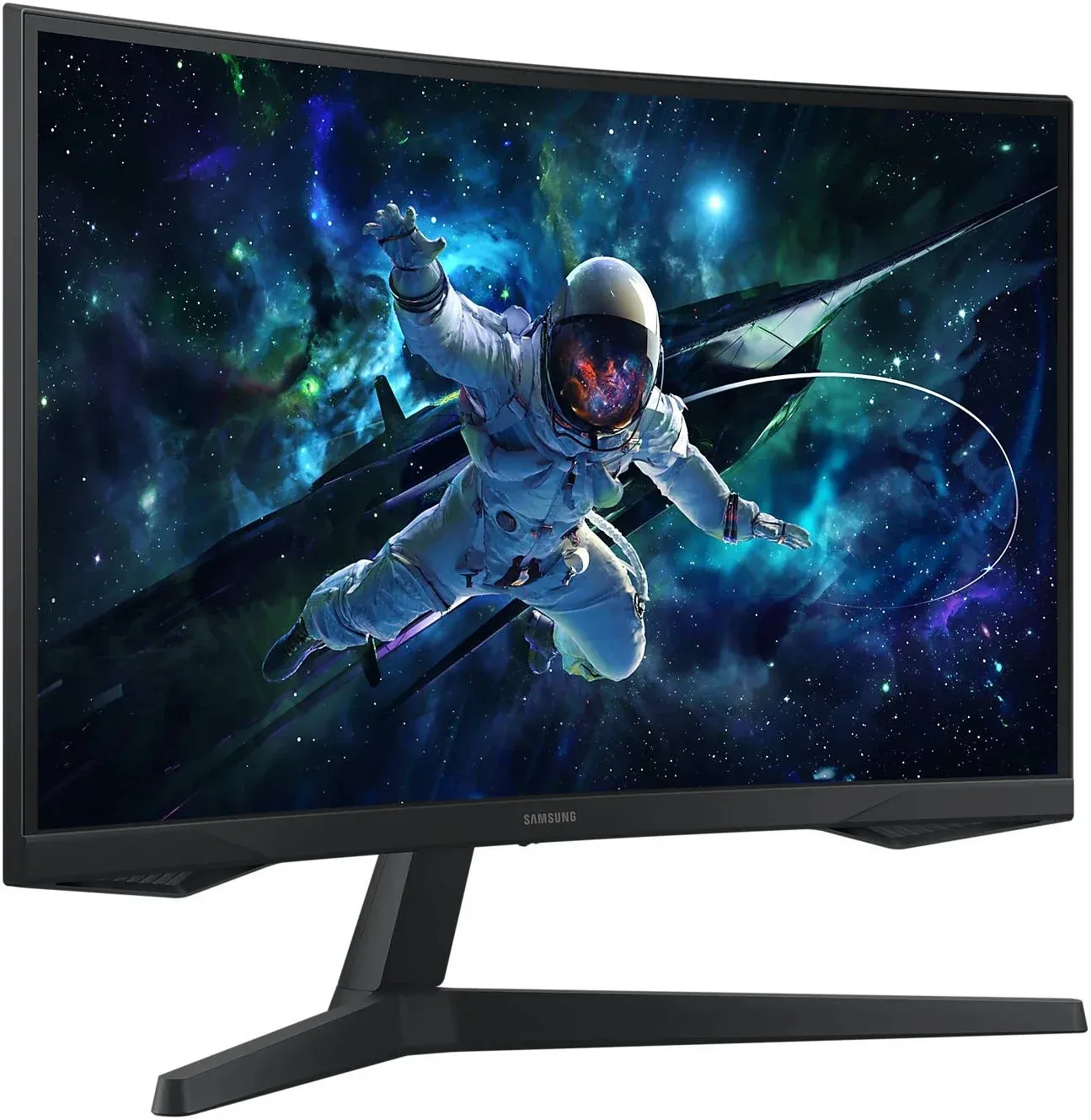 Монитор Samsung 27 Odyssey G5 S27CG552EMXUE черный VA LED 16:9 HDMI матовая 300cd 178гр/178гр 2560x1440 165Hz FreeSync DP 2K USB 4.1кг - фото 3