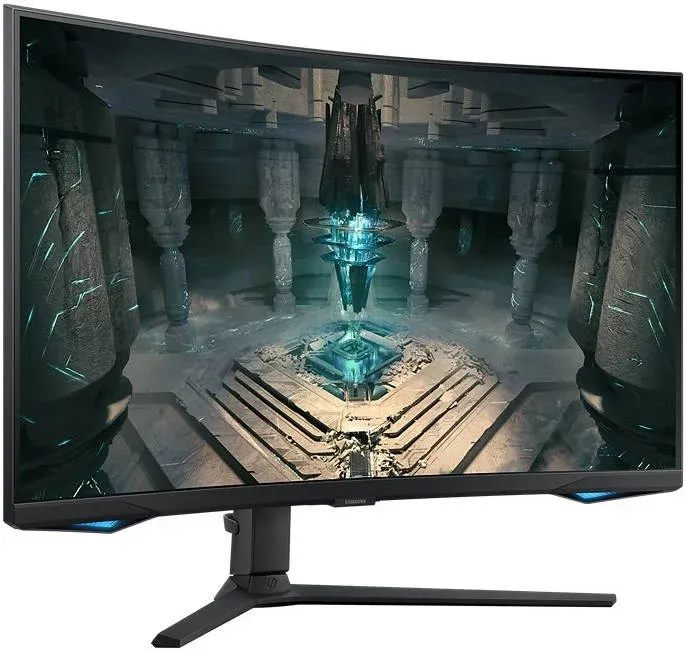 Монитор Samsung 31.5 Odyssey G6 S32BG650EMXUE черный VA LED 16:9 HDMI полуматовая HAS Piv 2500:1 350cd 178гр/178гр 2560x1440 240Hz FreeSync Premium Pro DP 2K USB 7.4кг - фото 5