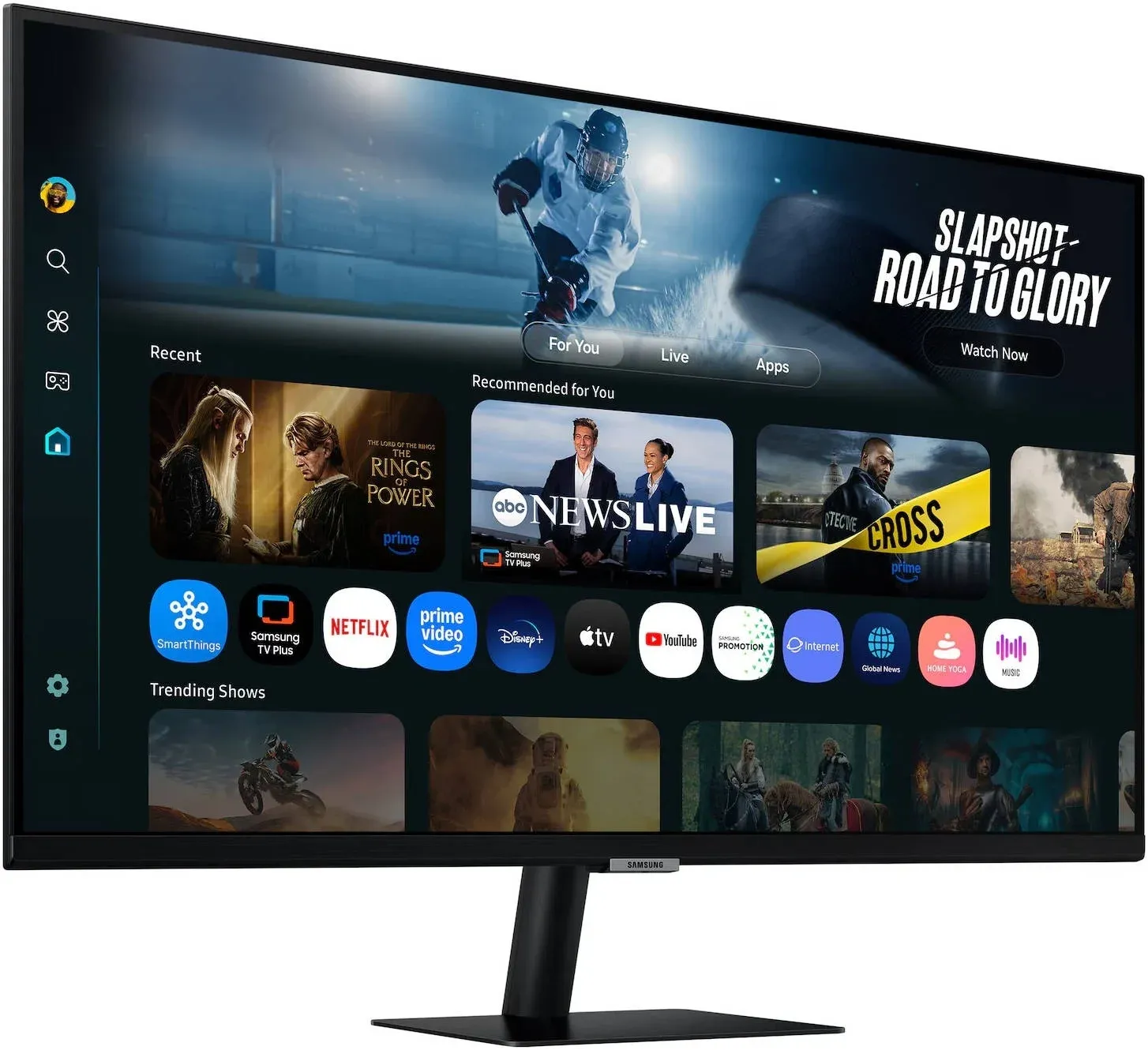 Монитор Samsung 32 LS32FM702UMXUE черный VA LED 4ms 16:9 HDMI M/M матовая 3000:1 300cd 178гр/178гр 3840x2160 60Hz 4K USB 6.5кг - фото 2