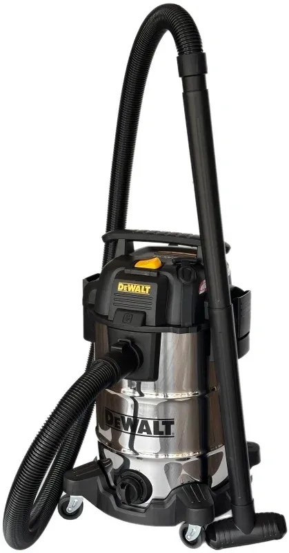 Строительный пылесос DeWalt DXV30SAPTA 750Вт уборка: сухая/влажная/выдув/сбор воды серебристый - фото 1