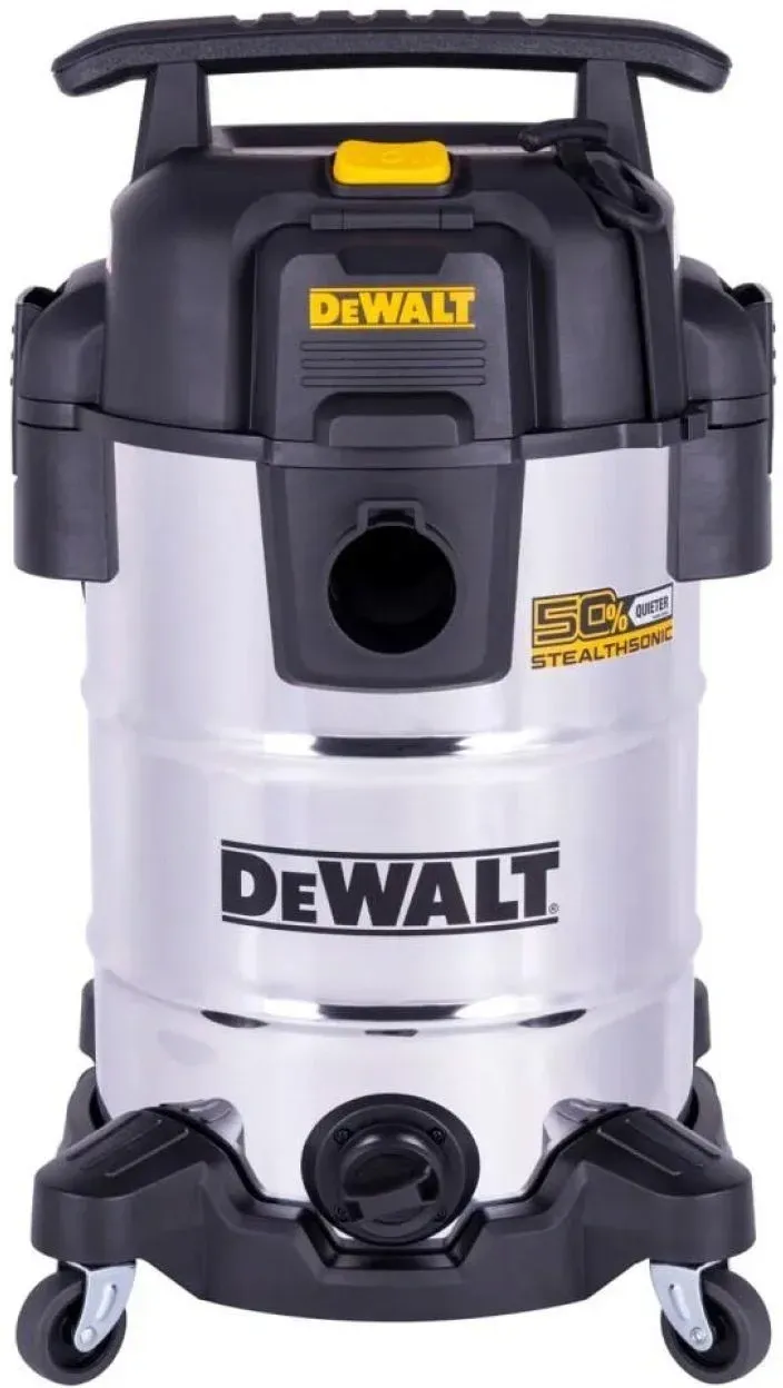 Строительный пылесос DeWalt DXV30SAPTA 750Вт уборка: сухая/влажная/выдув/сбор воды серебристый - фото 3