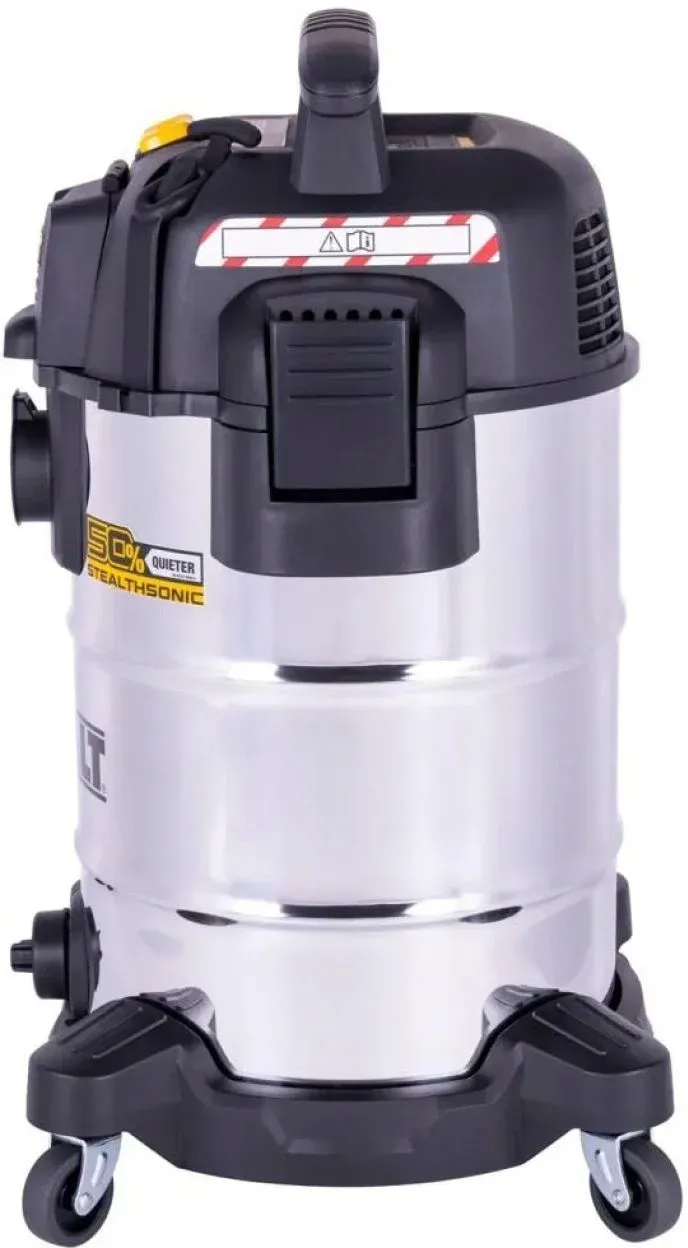 Строительный пылесос DeWalt DXV30SAPTA 750Вт уборка: сухая/влажная/выдув/сбор воды серебристый - фото 5