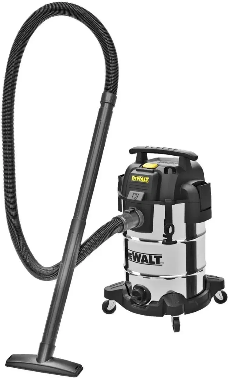 Строительный пылесос DeWalt DXV30SAPTA 750Вт уборка: сухая/влажная/выдув/сбор воды серебристый - фото 6