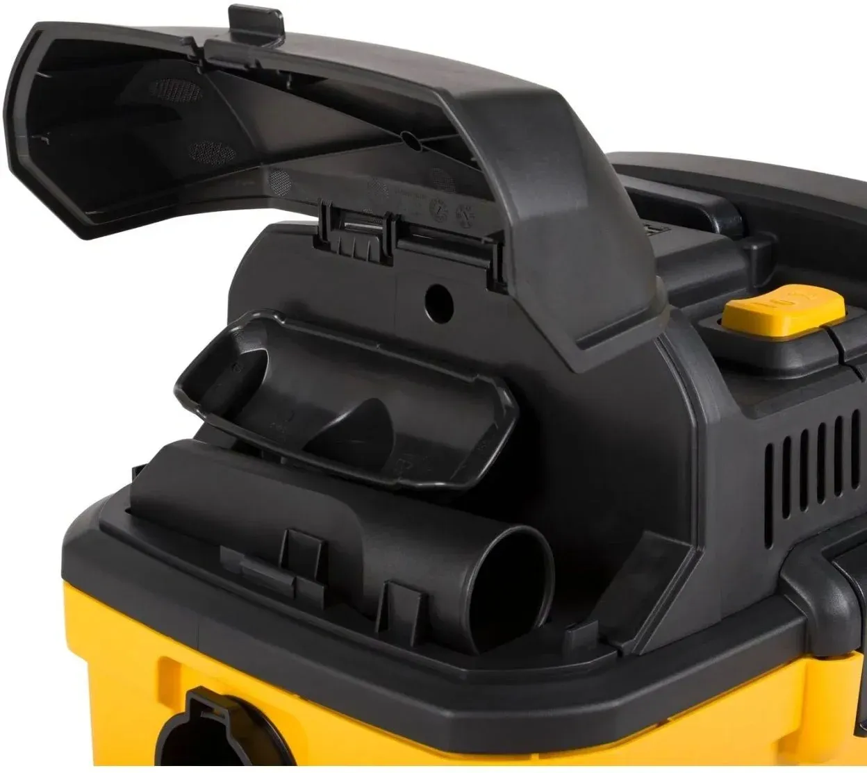 Строительный пылесос DeWalt DXV23G 1100Вт уборка: сухая/влажная/выдув/сбор воды желтый - фото 7