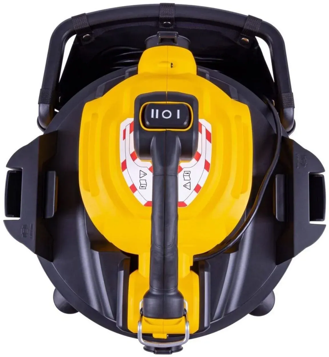 Строительный пылесос DeWalt DXV234P 1080Вт уборка: сухая/влажная/выдув/сбор воды желтый - фото 4