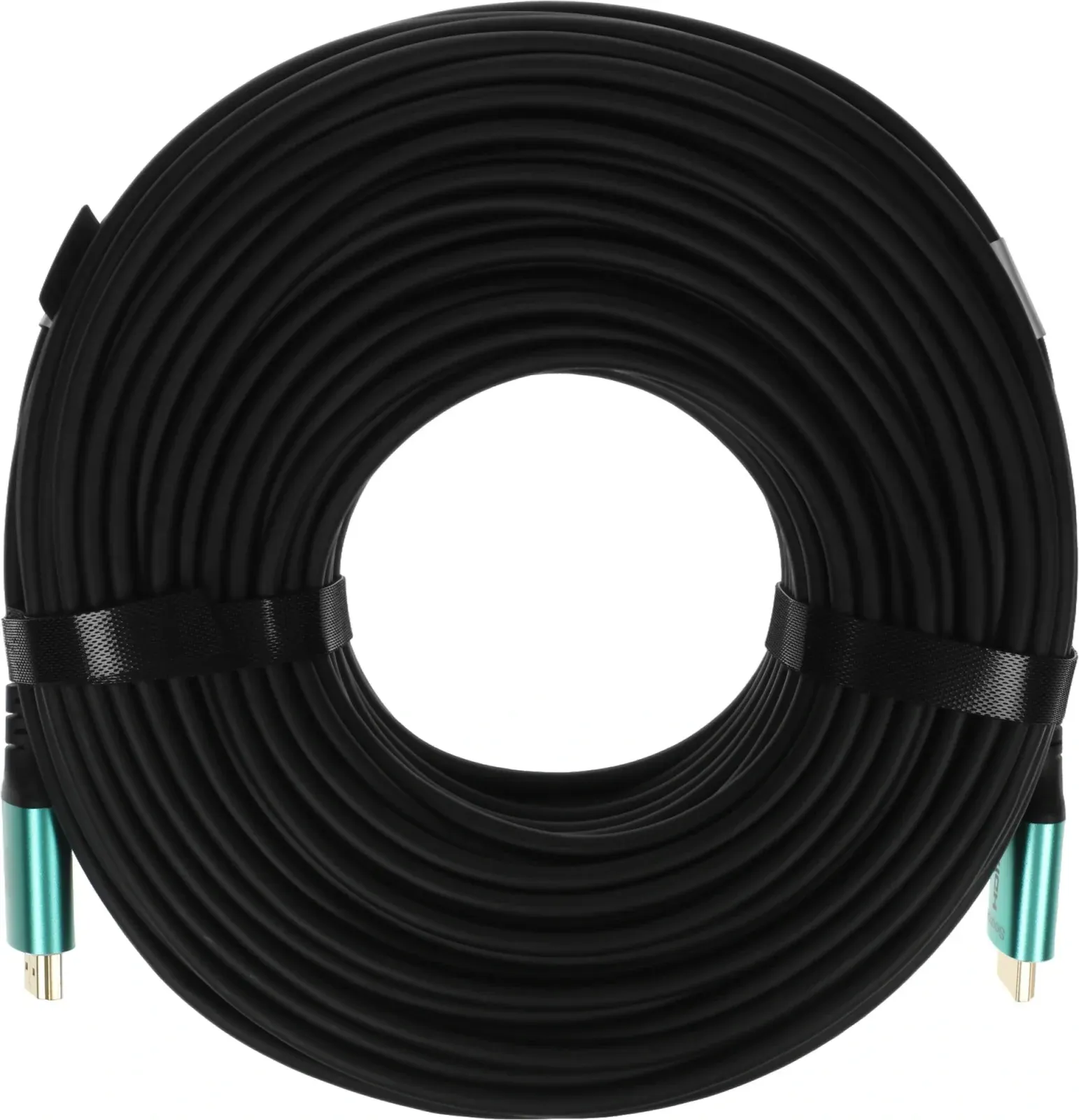 Кабель аудио-видео Cactus CS-HDMI-AOC-2.1-70 HDMI m/HDMI m 70м. позолоч.конт. черный - фото 1
