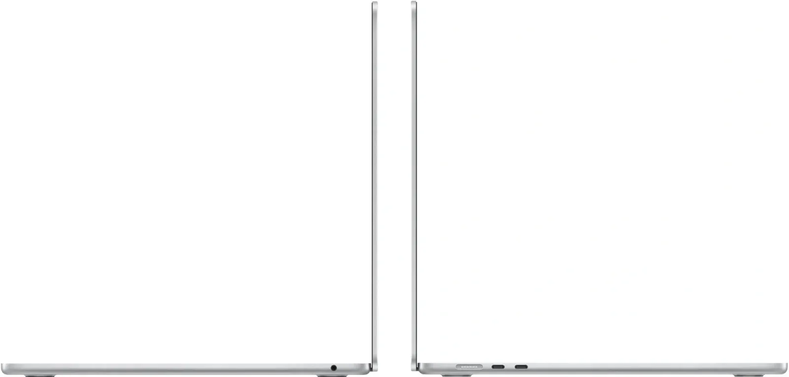 Ноутбук Apple MacBook Air A3241 M4 10 core 24Gb SSD512Gb/10 core GPU 15.3 Liquid Retina 2880x1864 macOS silver WiFi BT Cam MC6J4LL/A - фото 3