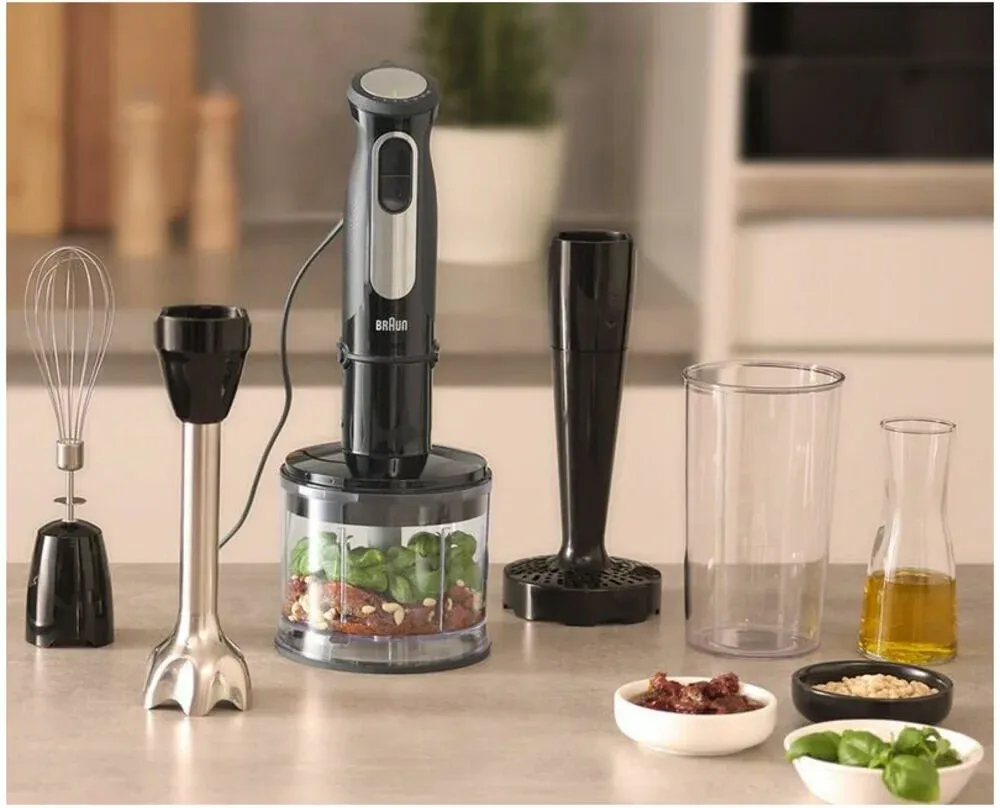 Блендер погружной Braun MultiQuick 5 MQ55307MBK 1000Вт черный - фото 7