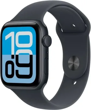 Смарт-часы Apple Watch SE 3 2025 A3325 44мм OLED корп.темная ночь Sport Band рем.темная ночь разм.брасл.:M/L MEHQ4X/A - фото 4