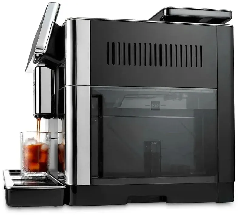 Кофемашина Delonghi ECAM630.55.SSM 1450Вт черный/серебристый - фото 6