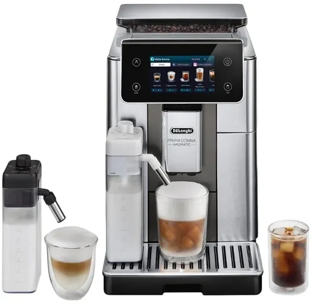 Кофемашина Delonghi ECAM630.75.TM 1450Вт черный/серебристый - фото 2