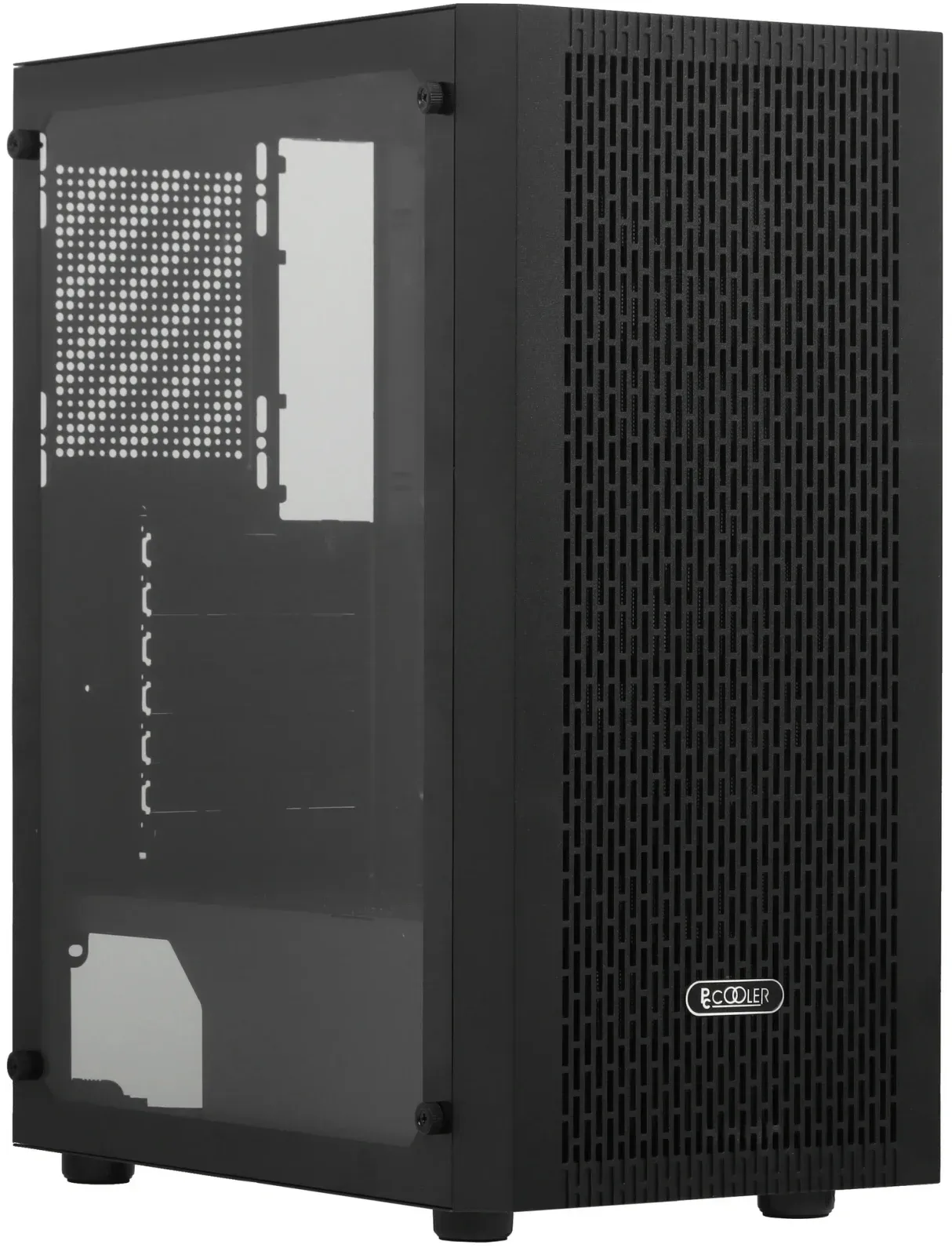 Корпус PcCooler MA100 Mesh черный без БП ATX 5x120mm 2xUSB2.0 1xUSB3.0 audio bott PSU - фото 2