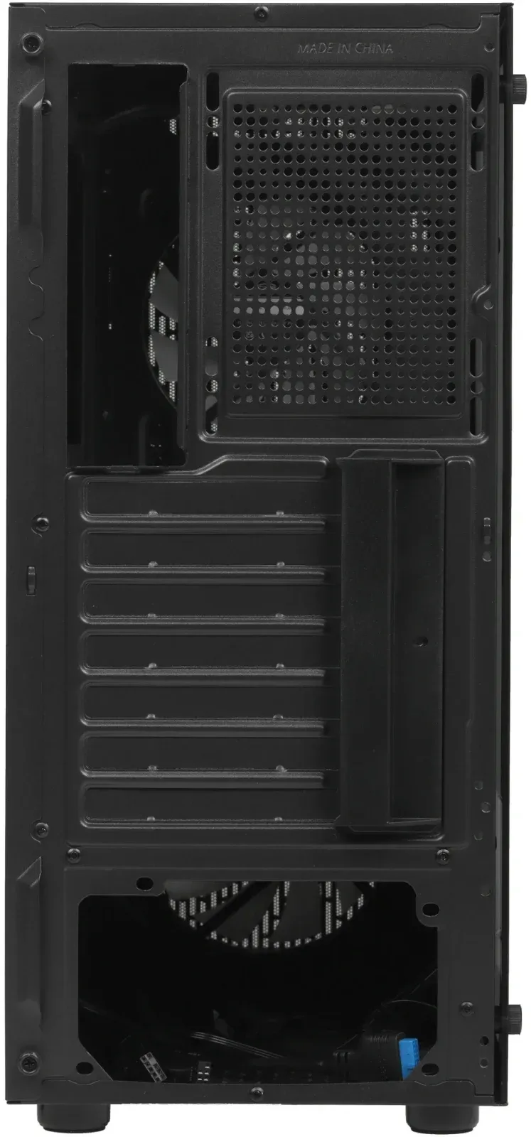 Корпус PcCooler MA100 Mesh черный без БП ATX 5x120mm 2xUSB2.0 1xUSB3.0 audio bott PSU - фото 6