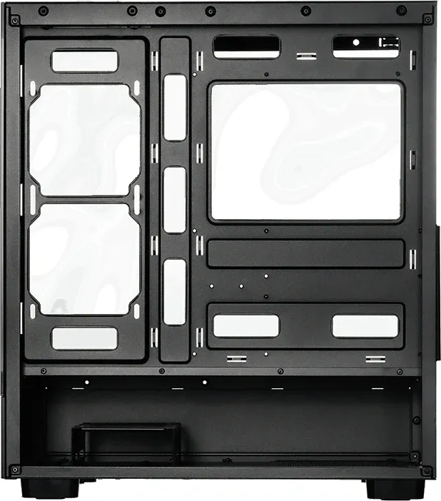 Корпус PcCooler C3Q500 черный без БП ATX 9x120mm 2x140mm 1xUSB3.0 1xUSB3.1 audio bott PSU - фото 3