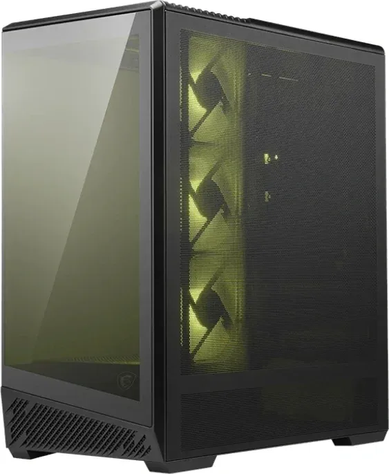 Корпус MSI MAG Pano 130R PZ черный без БП ATX 6x120mm 2x140mm 2xUSB3.0 audio AirDuct bott PSU - фото 2