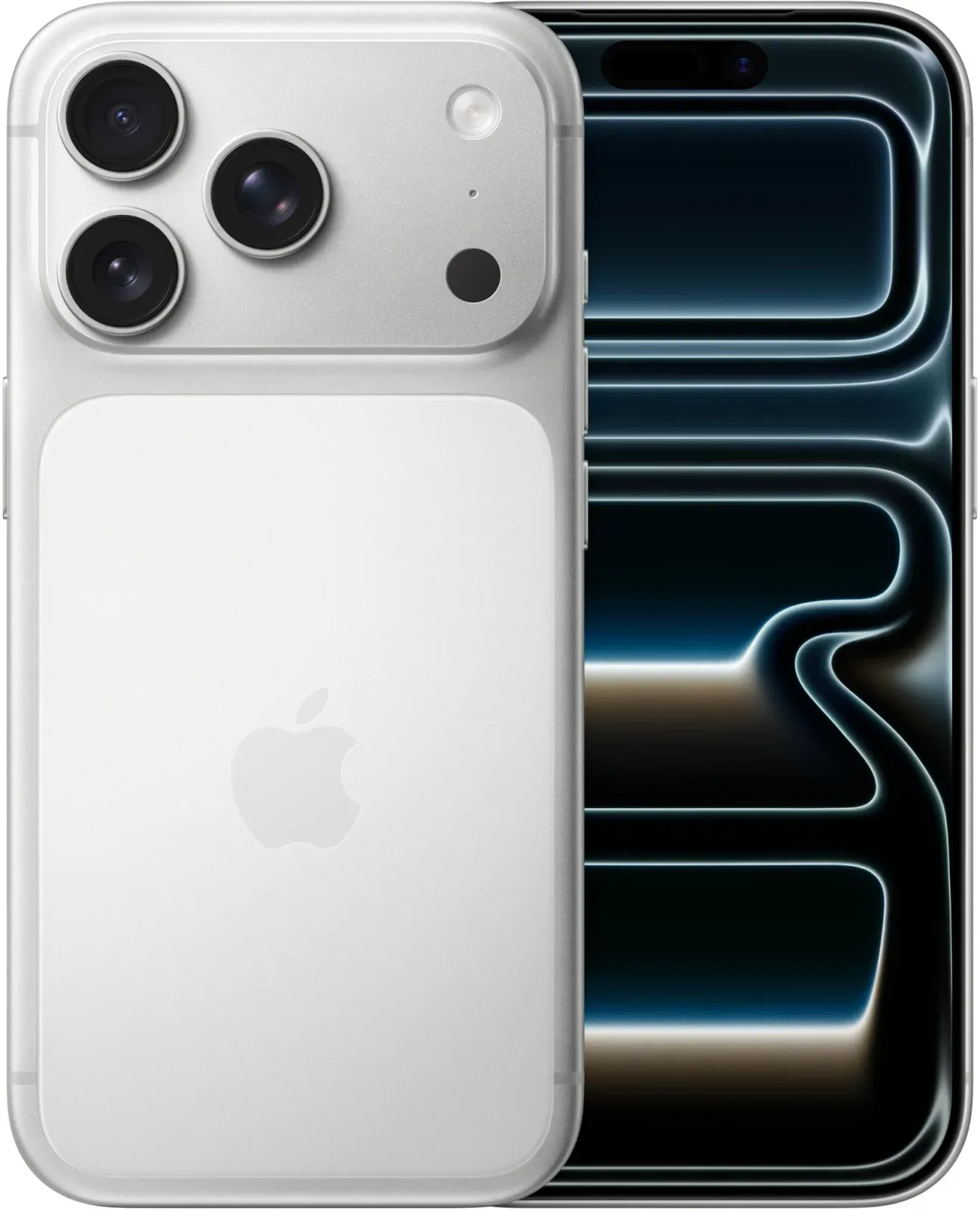 Смартфон Apple A3523 iPhone 17 Pro 512Gb 12Gb серебристый моноблок 3G 4G 1Sim 6.3 1206x2622 iOS 26 48Mpix 802.11 a/b/g/n/ac/ax/be NFC GPS Protect - фото 1