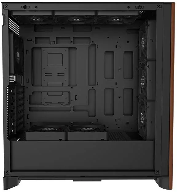 Корпус Thermaltake S370 WS черный без БП ATX 5x120mm 8x140mm 1xUSB3.0 audio bott PSU - фото 3
