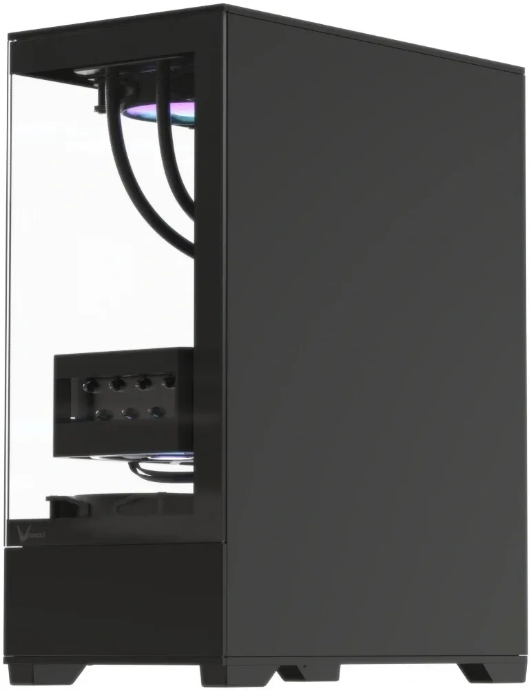 Корпус Formula Crystal Z1 V2 черный без БП ATX 6x120mm 2x140mm 1xUSB2.0 1xUSB3.0 audio bott PSU - фото 5